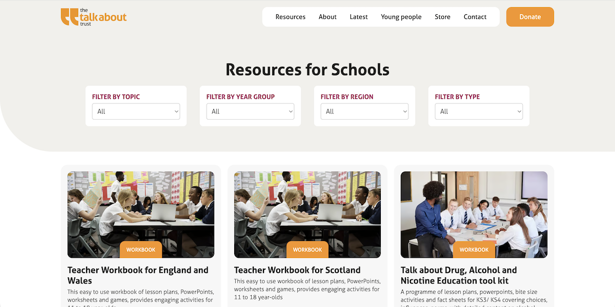 Resources for Schools