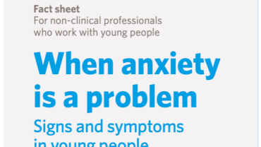 When Anxiety is a problem