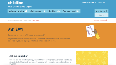 Ask Sam - Childline